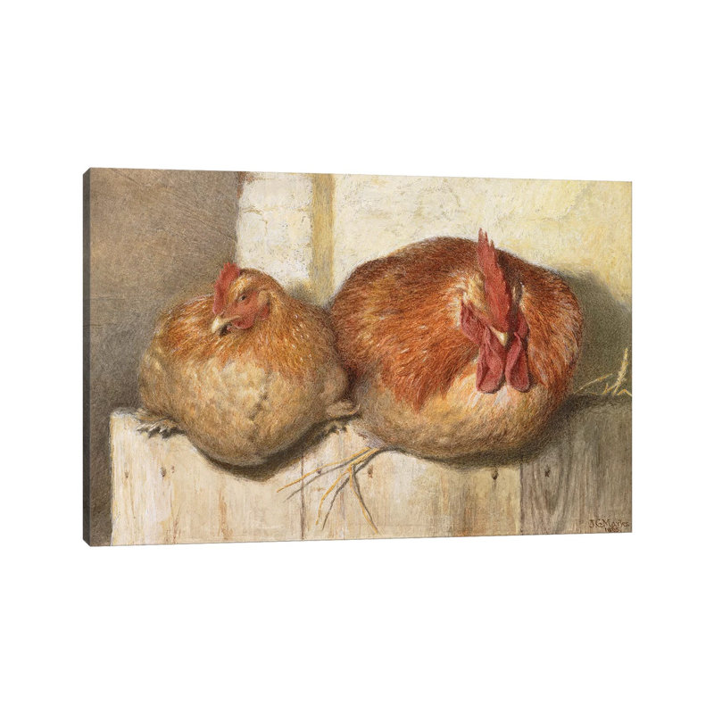 Forty Winks by J.G. Marks - Wrapped Canvas Print, 45.72cm H x 66.04cm W x 1.91cm D