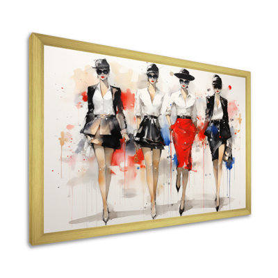 " Fashion Woman Walk II "