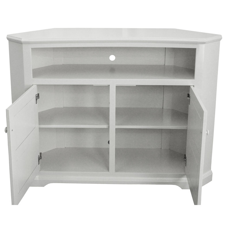 Inouye TV Stand for TVs up to 65", Bright White