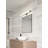 Gramercy Aluminum LED Flush Mounted Sconce-64112796
