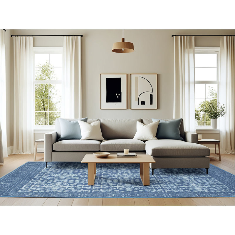 Tapis bleu, Rectangle 6 pi x 9 pi