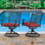 Chaise de patio pivotante avec coussin