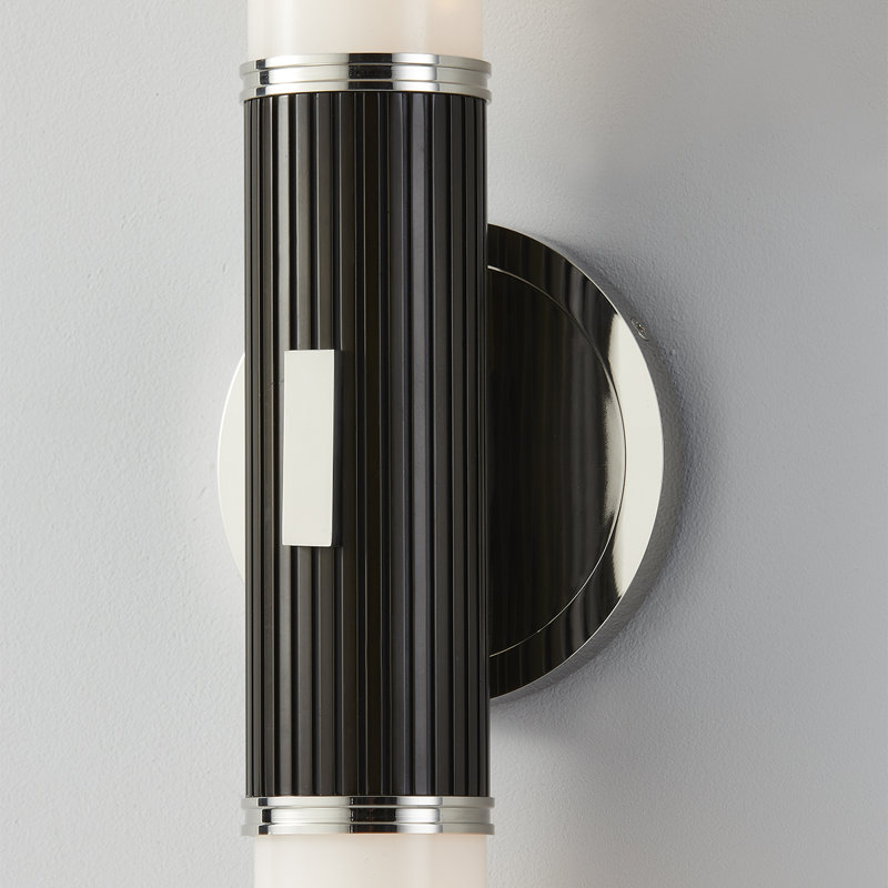 2 - Light Wallchiere, Polished Nickel