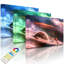 Planet with Numerous Celebrities Ring System 1 Piece Wrapped Canvas Wall Art-49671815-49671817