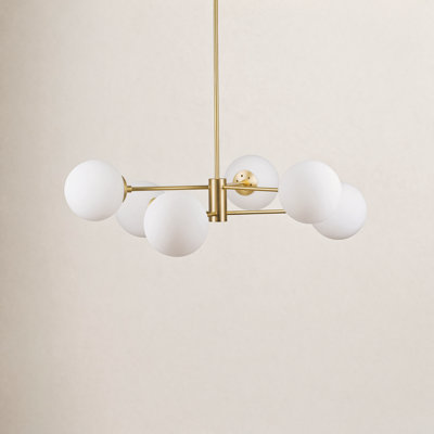 Glint 6 - Light Dimmable Sphere Chandelier