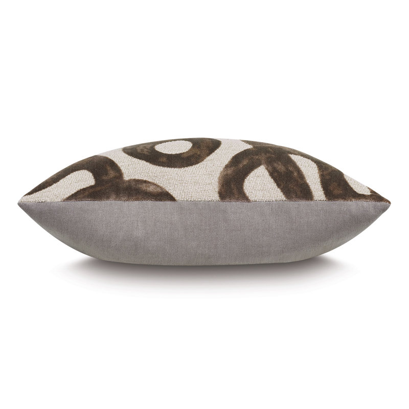 Doodle Abstract Throw Pillow, Square