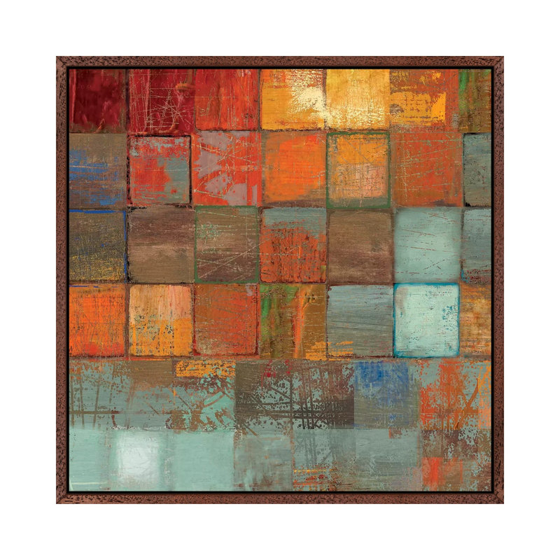 Ecetera II by Tom Reeves - Gallery-Wrapped Canvas Giclée on Canvas, 45.72 cm H x 45.72 cm W, Classic Wood Framed