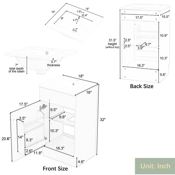 Dimensions du produit