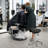 Ellengard Adjustable Height Ergonomic Lab Stool with Wheels-1121862330