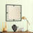 Metal Flat Wall Mirror