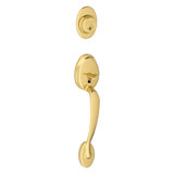 Exterior Portion Handleset and Deadbolt (Interior Portion Sold Separately)
