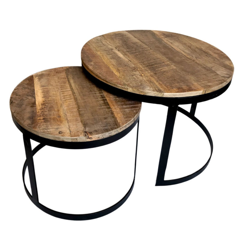 Adlane Coffee Table, Brown, Black