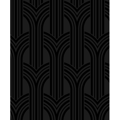 Papier peint adhésif Mercer41 Onyx