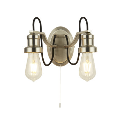 Throop Mild Steel Armed Sconce
