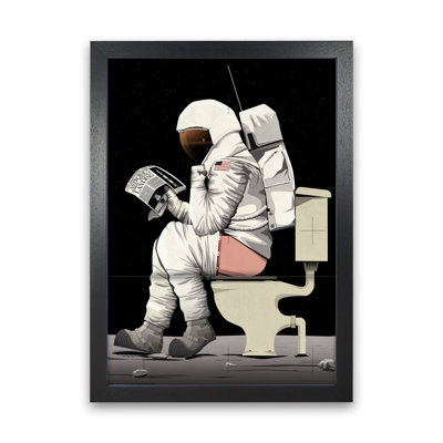 Moon On Loo - Print