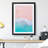 Beach in Hong Kong in Abstract - Picture Frame Graphic Art Print-55683591-55683590