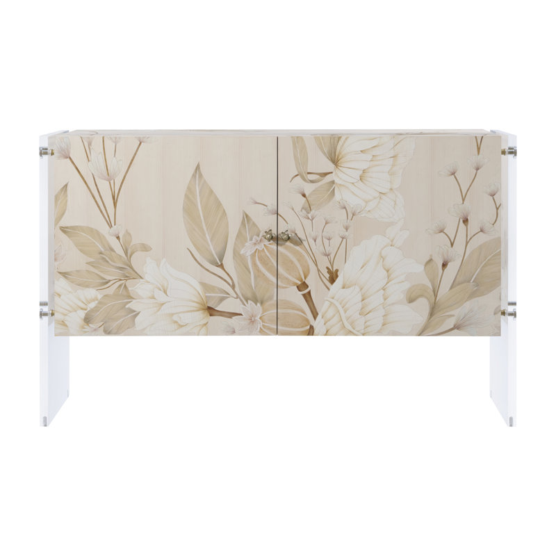 Armoire 2 portes Bouquet, Crème au beurre