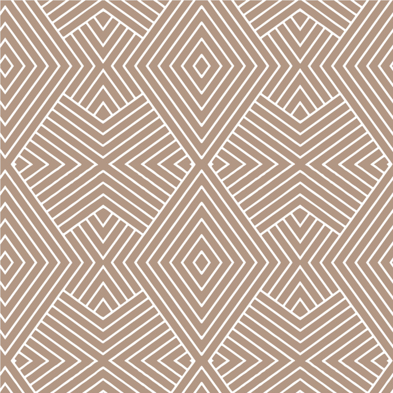 Rouleau de papier peint «L 10 pi x l 24 po» Mme Paranjape, Envers vraiment taupe, Non encollé, Faux Grasscloth