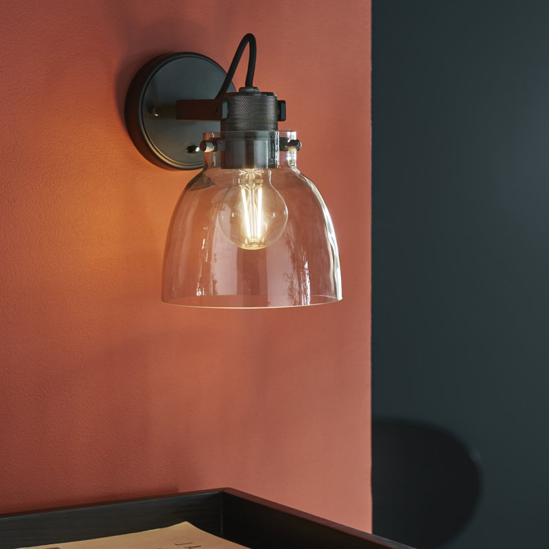 Waddell Industrial 1lt Wall light
