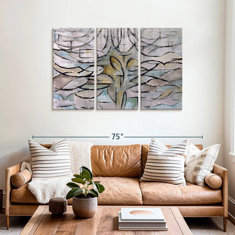 Avery The Flowering Apple Tree, 36" H x 57" W