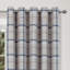 Groover Check Eyelet Room Darkening Curtains-1408607984-1385923762