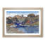 The Garden in Autumn by Hasui Kawase - Framed Print-55642195-55642196