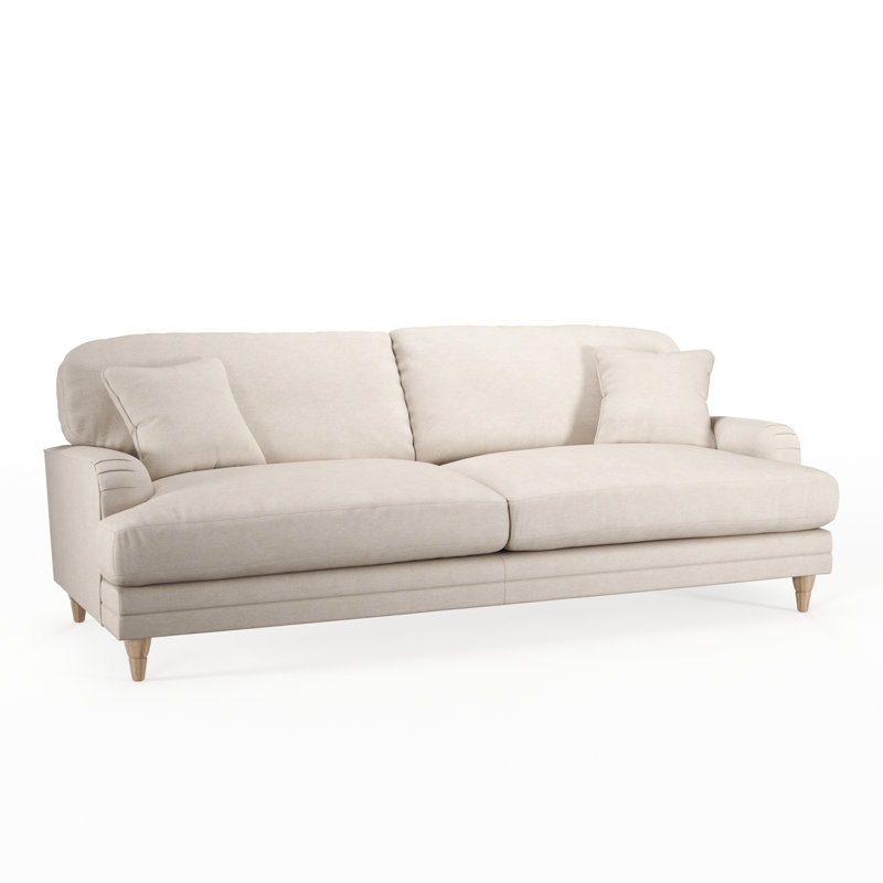 Adaku 4 Seater Sofa  , Country Oak, Marble