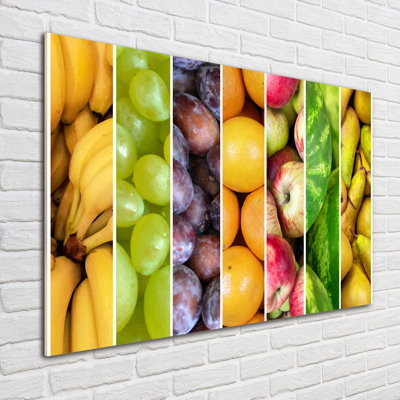 Fruits - No Frame Print on Glass