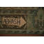Tapis décoratif vieilli élégant tons terreux 6 x 9