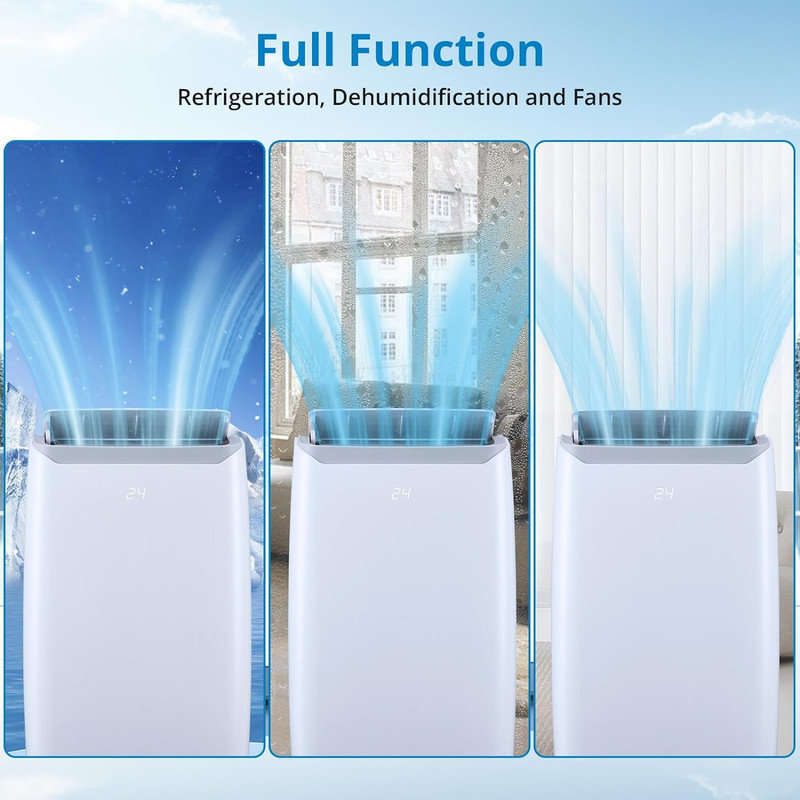 Porte-affiche en forme de A connecté Wi-Fi 12 000 BTU Gaomon