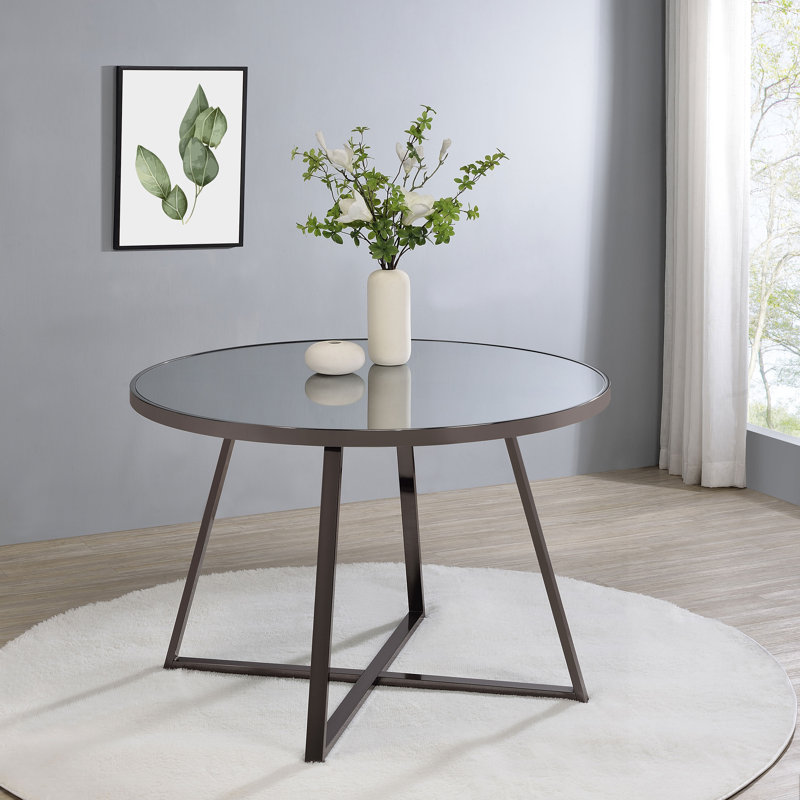 Élégante table de salle à manger Ismaele