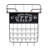 Black Floating Coffee Bar Shelf with Coffee Pod Holder, Hooks and Storage Shelf