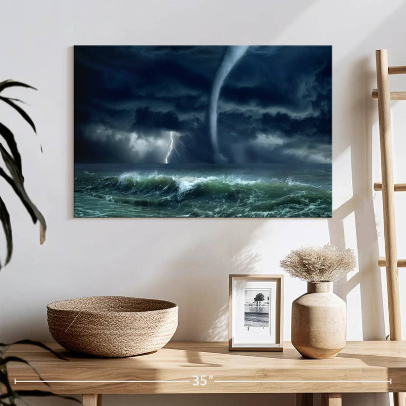 Alvord Ocean Tornado, 16" H x 24" W