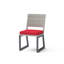 8 Piece Sunbrella Outdoor Patio Dining Chairs - Navy-497285587-497285585