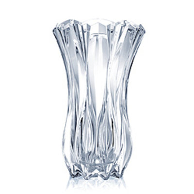 Blossom 12 in. Glass Vase