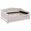 Full Size Upholstered Daybed With Light And Trundle-1320641506