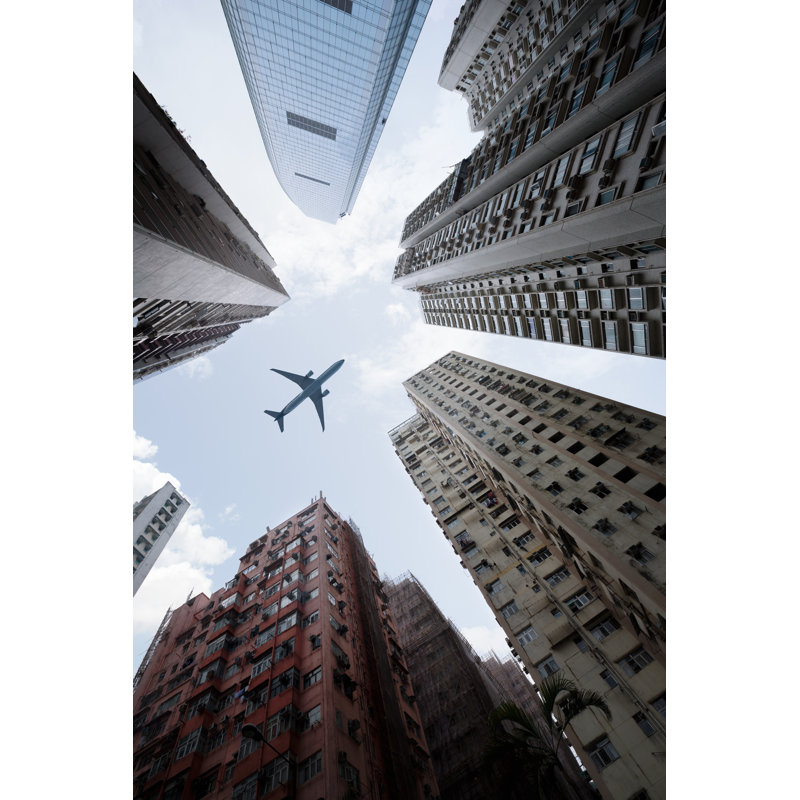 City Buildings - Wrapped Canvas Print, 30cm H x 20cm W