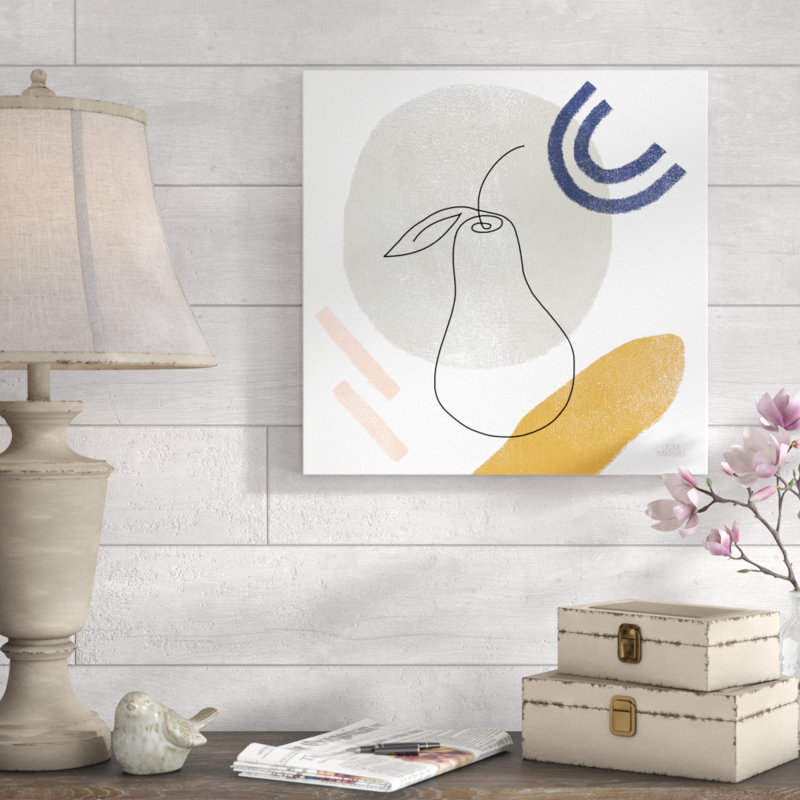 Kitchen Table III by Laura Marshall - Wrapped Canvas Print, 51cm H x 51cm W 