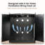 Cat Litter Robot Enclosure, Large Hidden Litter Box Furniture with Charging Station, Suitable for Automatic/Self-Cleaning Cats Litter Boxes and Litter Robot 3/4, Modern, Black EA982C895DBD4EB08A4C81BFED30B0AD