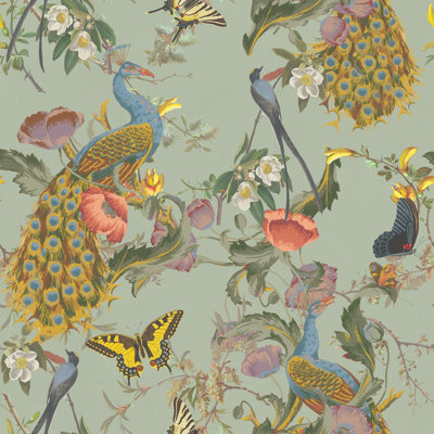 Yuki Osada Floral Wallpaper Double Roll