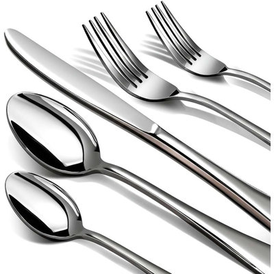60 Pieces Silverware Set Set for 12