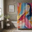 Color Swipes - Rideau de douche Premium-1736886514