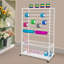 16 Tier Freestanding Ribbon Holder Organizer Rack Flower Wrapping Paper Storage Stand-906291780-906291784