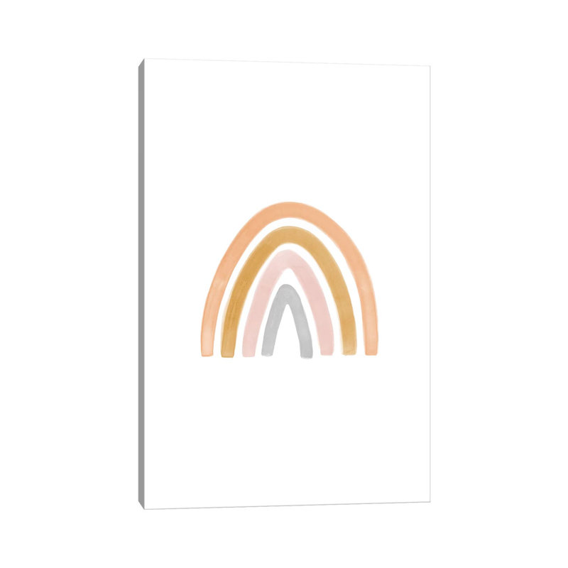 Watercolour Rainbow II - Wrapped Canvas Print, 152.5 cm H x 101.5 cm W