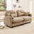 74" Chenille Upholstered Pillow-Top Arm Loveseat Sofa-864954129-839400328