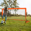 HOMCOM Steel Football Net with Carrying Case-62221409