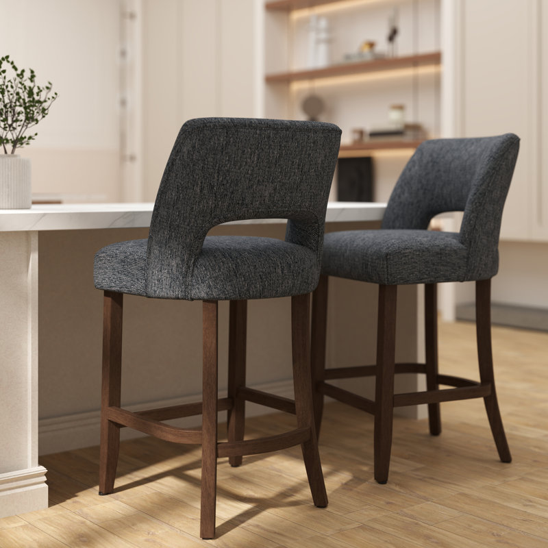 Tabouret de bar Bisto, Bleu
