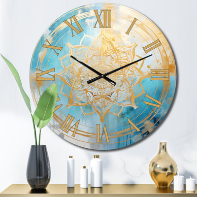 Horloge murale Divine Mandala