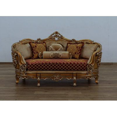 Saint Germain Upholstered 84'' Loveseat