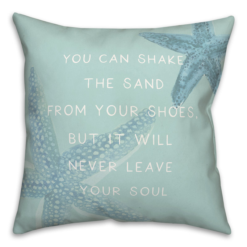 Reversible Throw Pillow, 16" x 16"